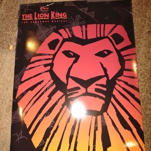 Lion King musical book vintage Disney
